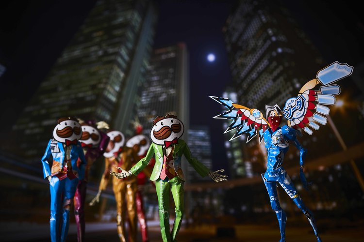 スタイリッシュな「ガリガリ君」!? お菓子の箱で作る“空箱工作”の世界