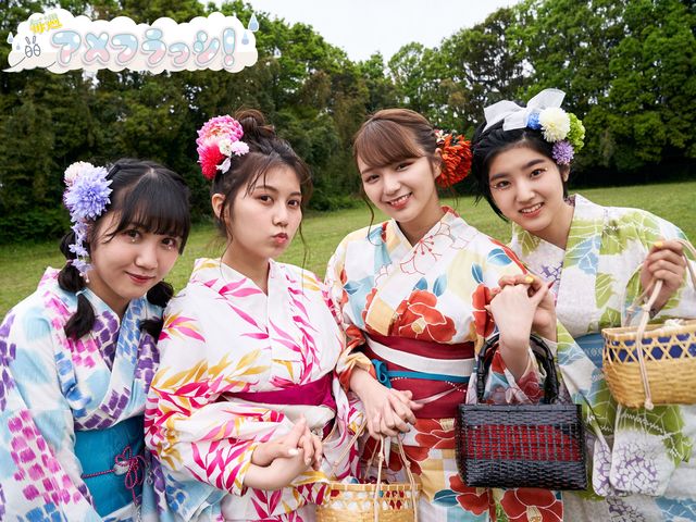 浴衣姿のアメフラっシが昭和の街並みに降り立った！ セルフプロデュース企画PART９