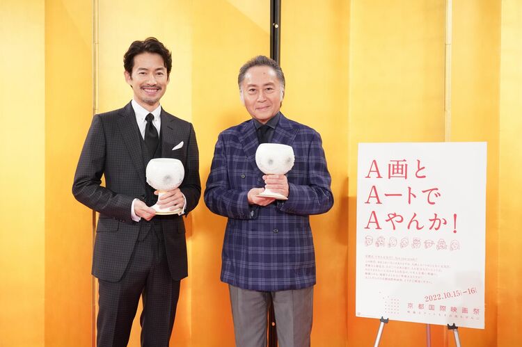 北大路欣也、竹野内豊が登壇。「京都国際映画祭2022」受賞式