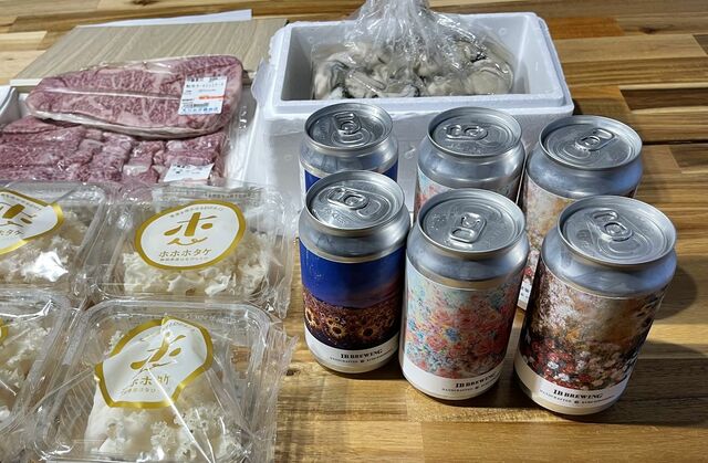 呉市のクラフトビールを、夏日牛・能登牡蠣・ホホホタケでおいしくする方法