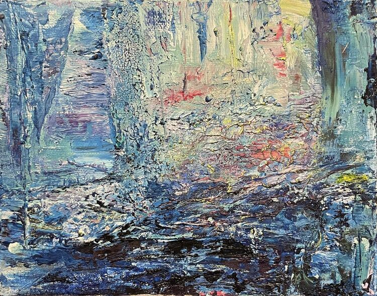 田中道子が語る絵画への自信と葛藤「まずは匿名で個展を開いてみよう