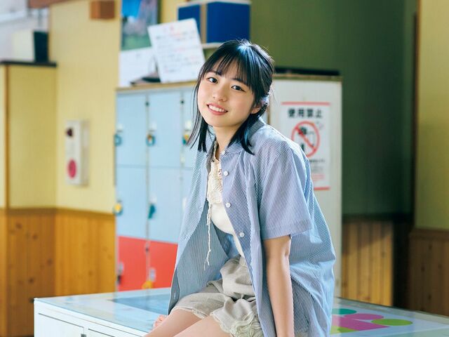 日向坂46の新センター・正源司陽子が二度目の表紙巻頭で下町純情ストーリーを展開！