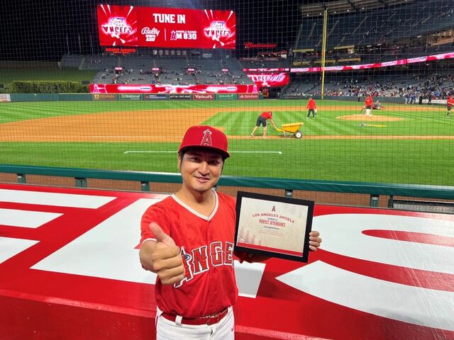 エンゼルス全試合“現地”観戦中！ お笑い芸人ミニタニが語る大谷翔平の進化