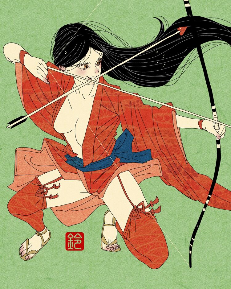 「誰が見ても凄い絵」 海外からも人気のSNS絵師・鈴木セイゴが浮世絵風イラストに