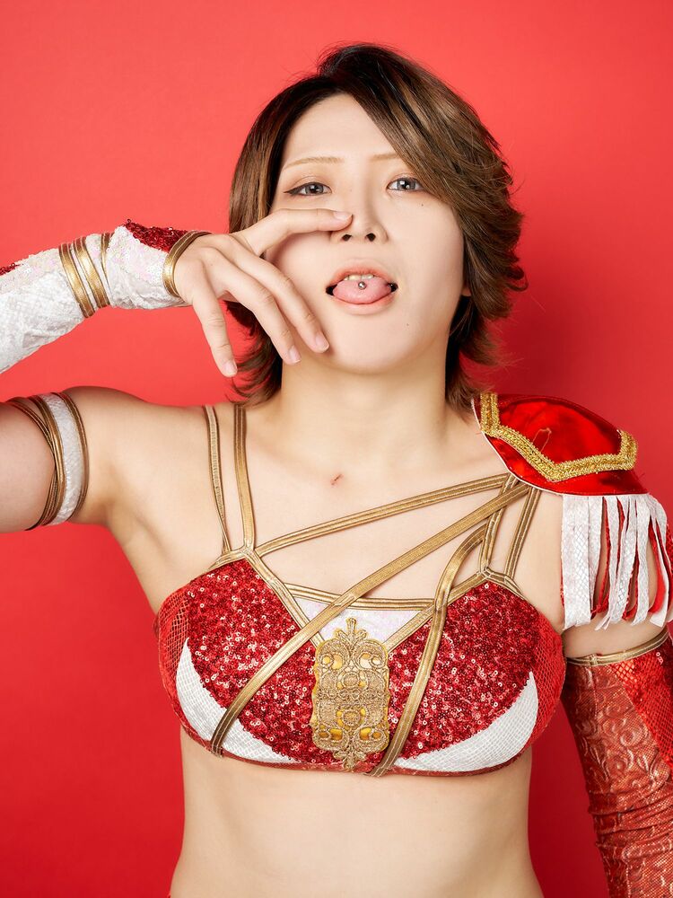 女子プロレス　マリーゴールド　ランダムアクスタ4弾　林下詩美　アリルスタンド　赤 女子プロレス マリーゴールド ランダムアクスタ4弾 林下詩美 アリル