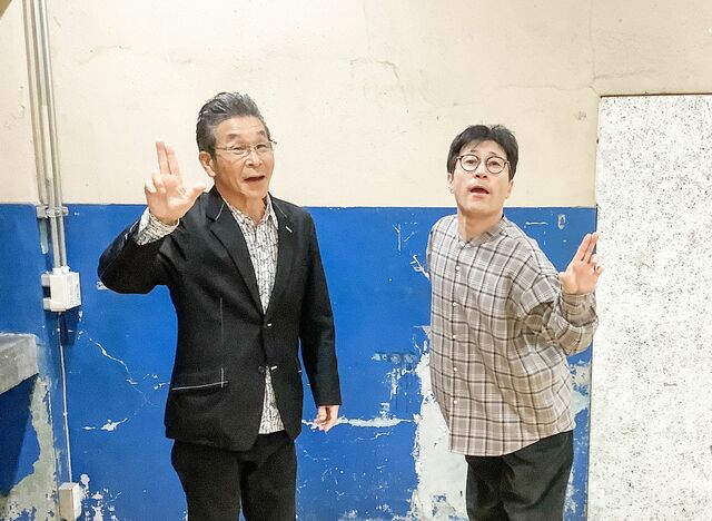 間寛平・すっちーが「吉本新喜劇記念日2023」取材中に新ギャグ!?を披露