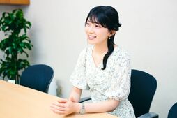 ▲未来への希望からか目を輝かせて語る檜山