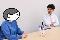 ▲学校職員だったみそくろさんと教員免許を持つ卓也さんのスペシャル対談