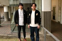 ▲ノックアウトステージで見れる二人の漫才が楽しみだ