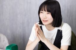 ▲「可愛い女の子って最高ですよね」と金井球