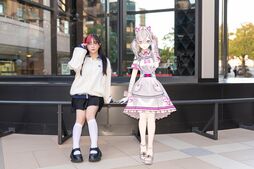 ▲(左から)麻倉瑞季、健屋花那【麻倉瑞季の「あしゃくの異空間」第4回－健屋花那(後編)－】©ANYCOLOR, Inc.