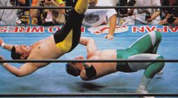 ▲究極のプロレスへの号砲となった投げっ放しジャーマン・スープレックス