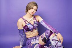 マリーゴールド天麗皇希。リングに舞うアメジストバタフライ
