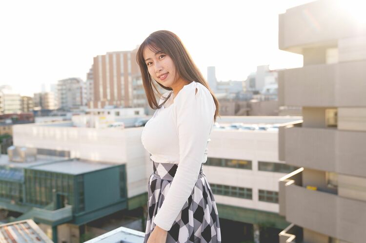173cm、Gカップの爽香「私からデカ女ブームを起こしたいです