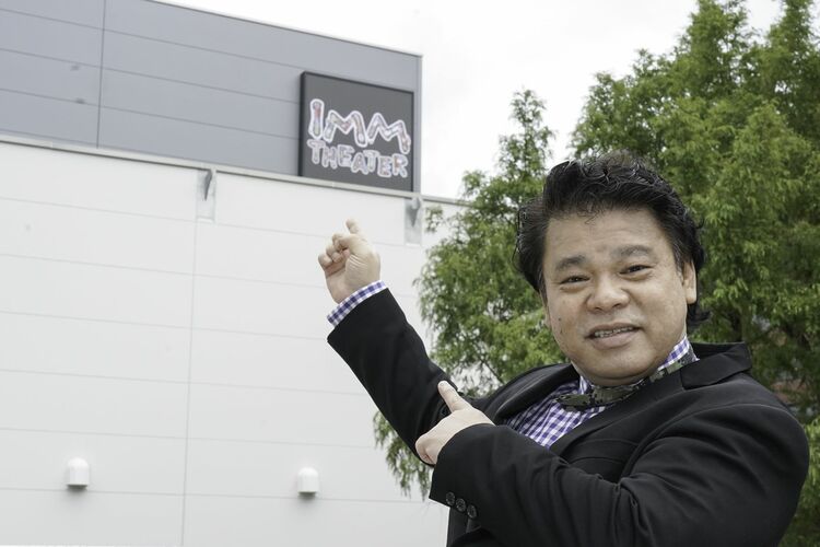 ジミー大西「さんま師匠に“ひと儲けしようか?”と誘われたロゴが完成」