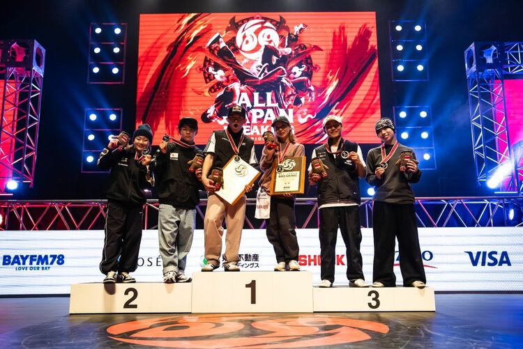 ブレイキン全日本選手権 男子はISSINが初V、女子はAYUMIが3連覇