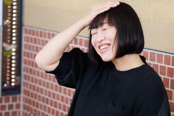 ▲とてもうれしそうに旦那さまについて話してくれた